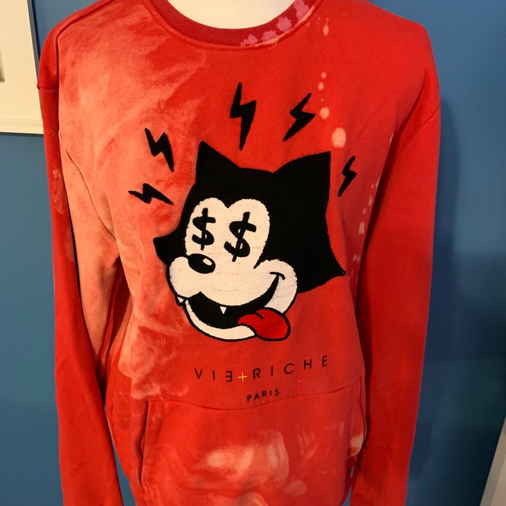 Vie Riche Paris Red Hoodie